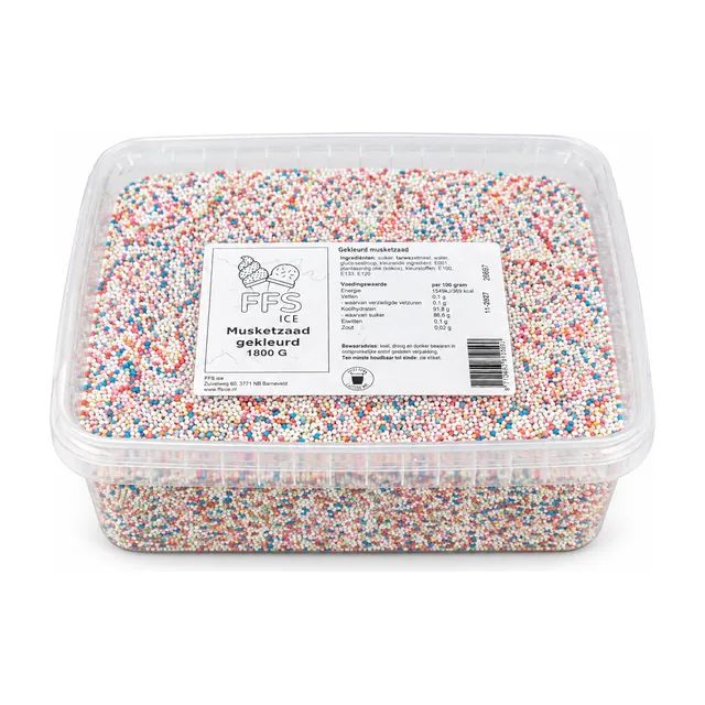 PERLES COLOREES 1KG