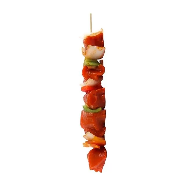 SATE PORC BARBECUE POIVRONS FRAIS (PAR PLATEAU=5X200GR) BOSTY