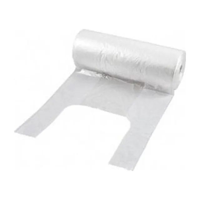 SAC PLASTIQUE ROULEAUX TRANSP. 200 PC