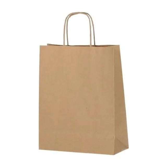 SAC PAPIER BRUN GR. 250 PC 32X22X26