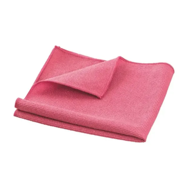 LAVETTE EN MICROFIBRE 40X40CM ROSE 200G