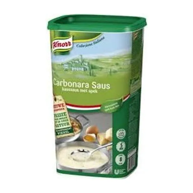 SAUCE CARBONARA POUDRE KNORR 1.235KG